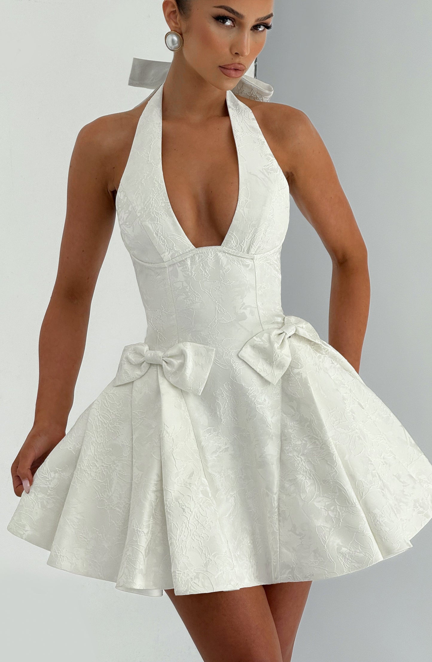 Jocelyn Mini Dress Ivory