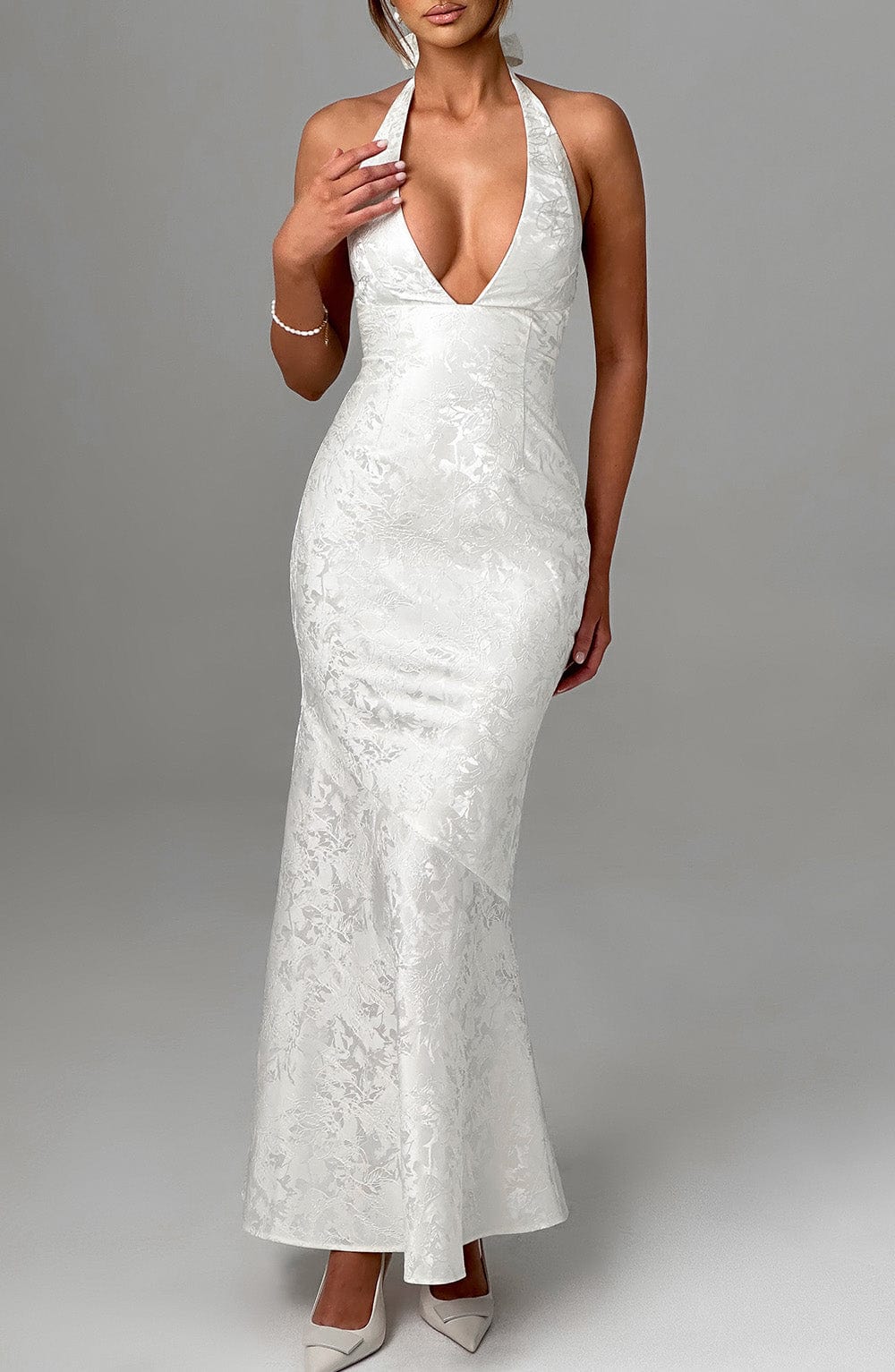 Josephine Maxi Dress Ivory