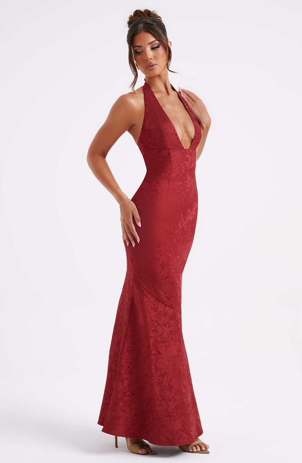 Josephine Maxi Dress Red