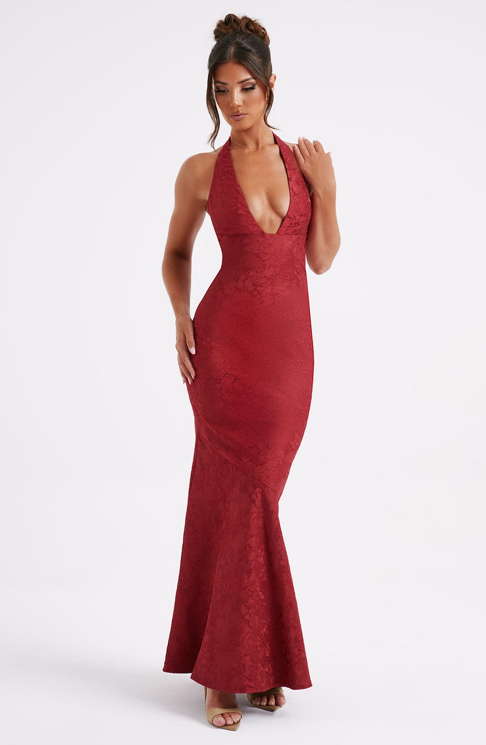 Josephine Maxi Dress Red