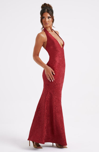 Josephine Maxi Dress Red