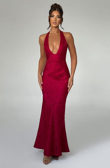 Josephine Maxi Dress Red