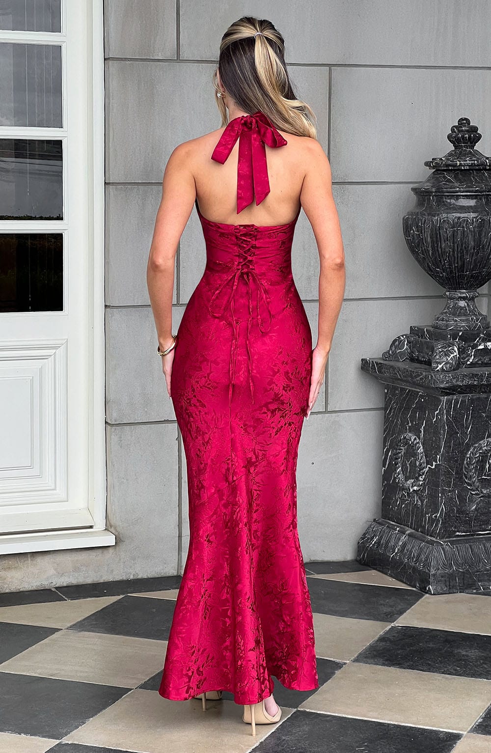 Josephine Maxi Dress Red