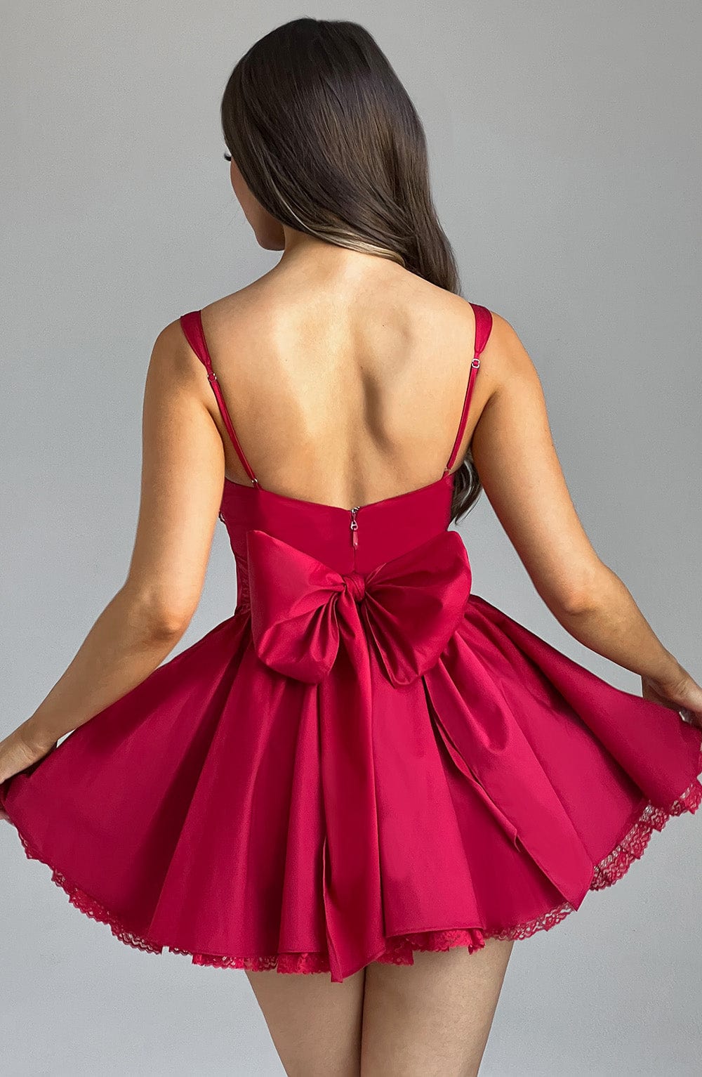 Josie Mini Dress Red
