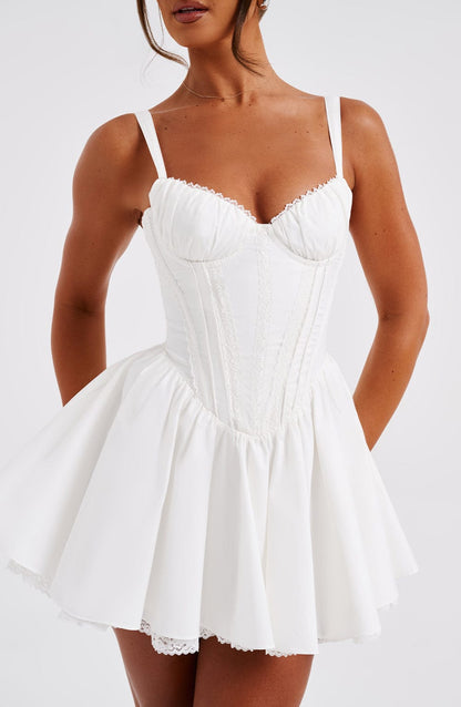 Josie Mini Dress White