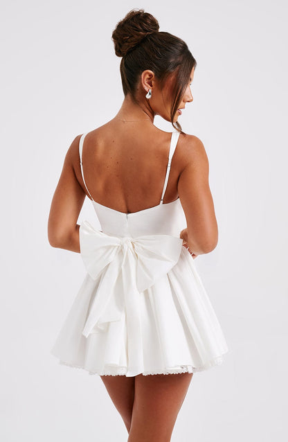 Josie Mini Dress White