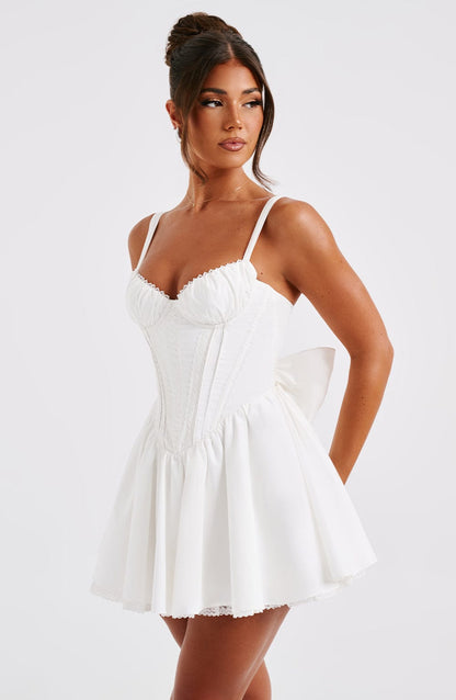 Josie Mini Dress White