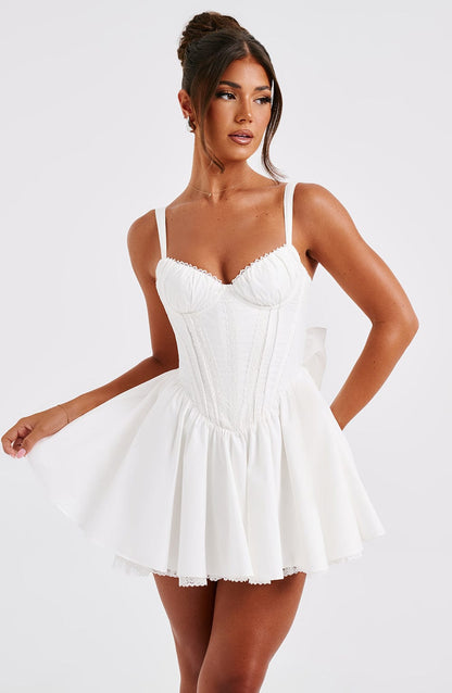 Josie Mini Dress White