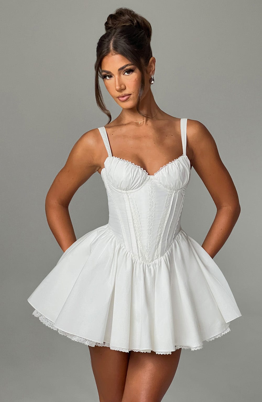 Josie Mini Dress White