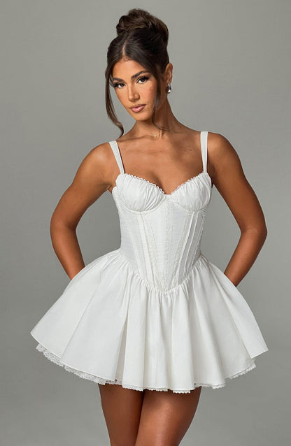 Josie Mini Dress White