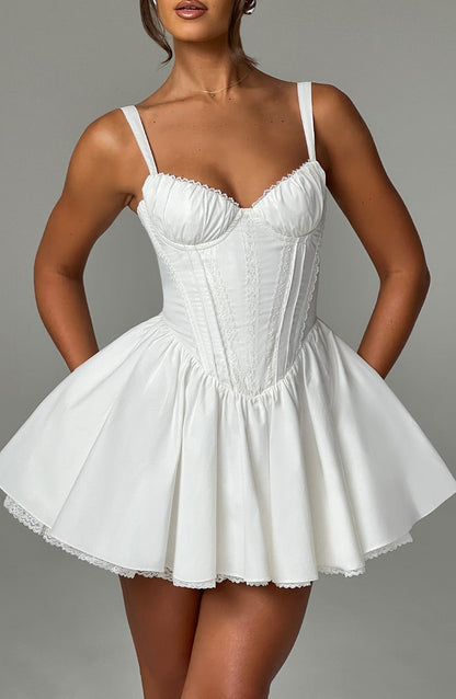 Josie Mini Dress White