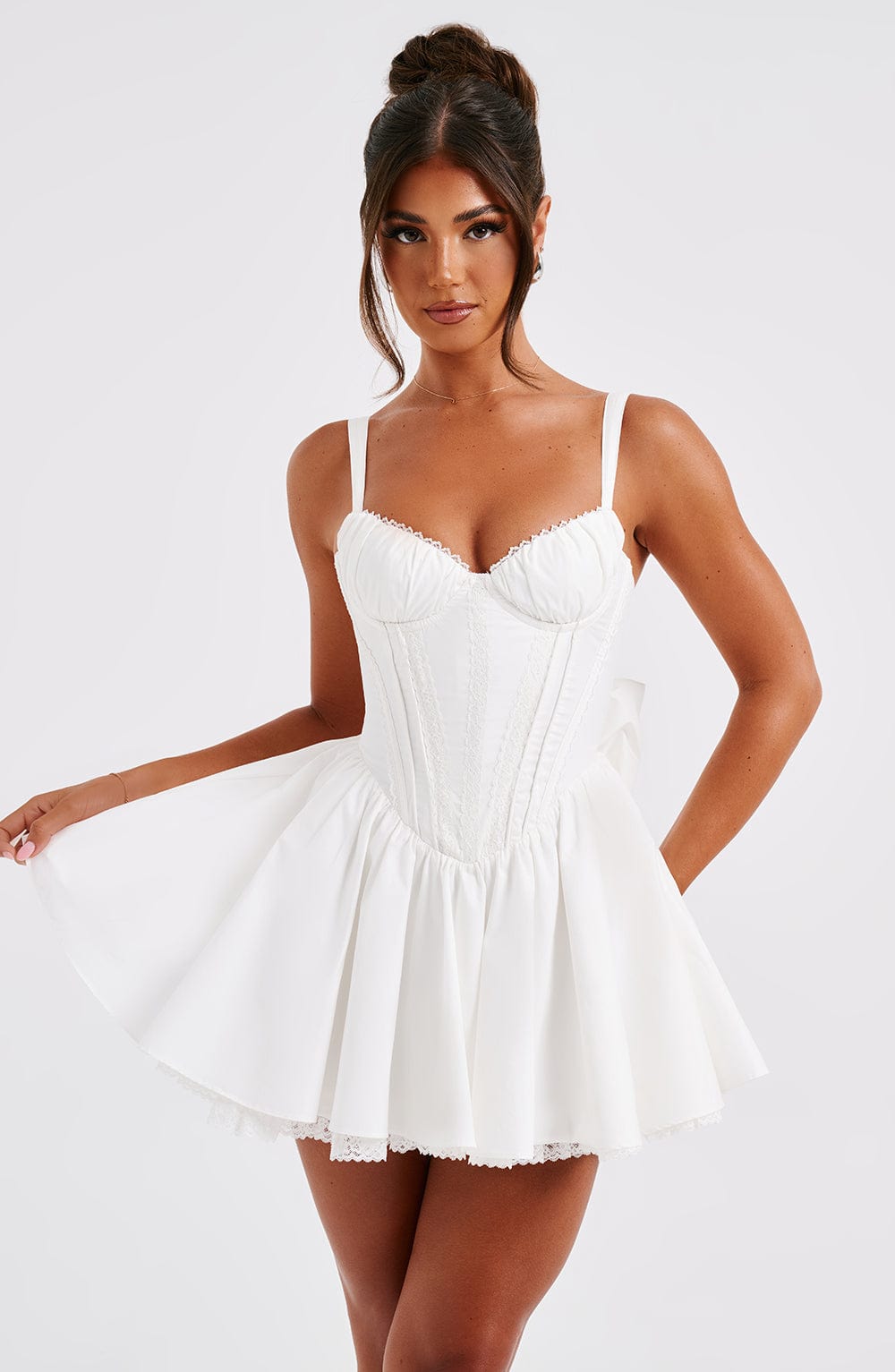 Josie Mini Dress White