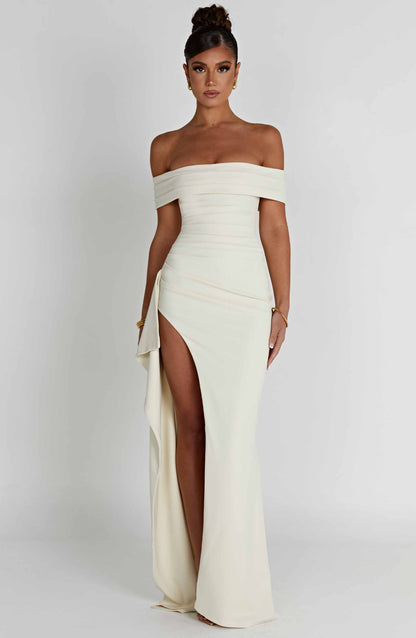 Joyce Maxi Dress Ivory