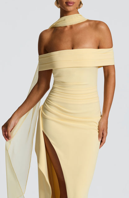 Joyce Maxi Dress Lemon
