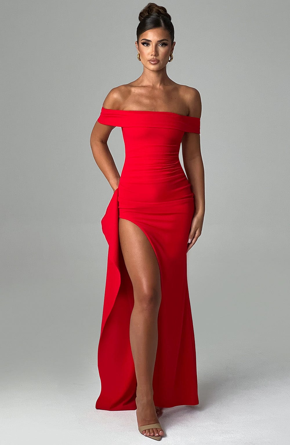 Joyce Maxi Dress Red