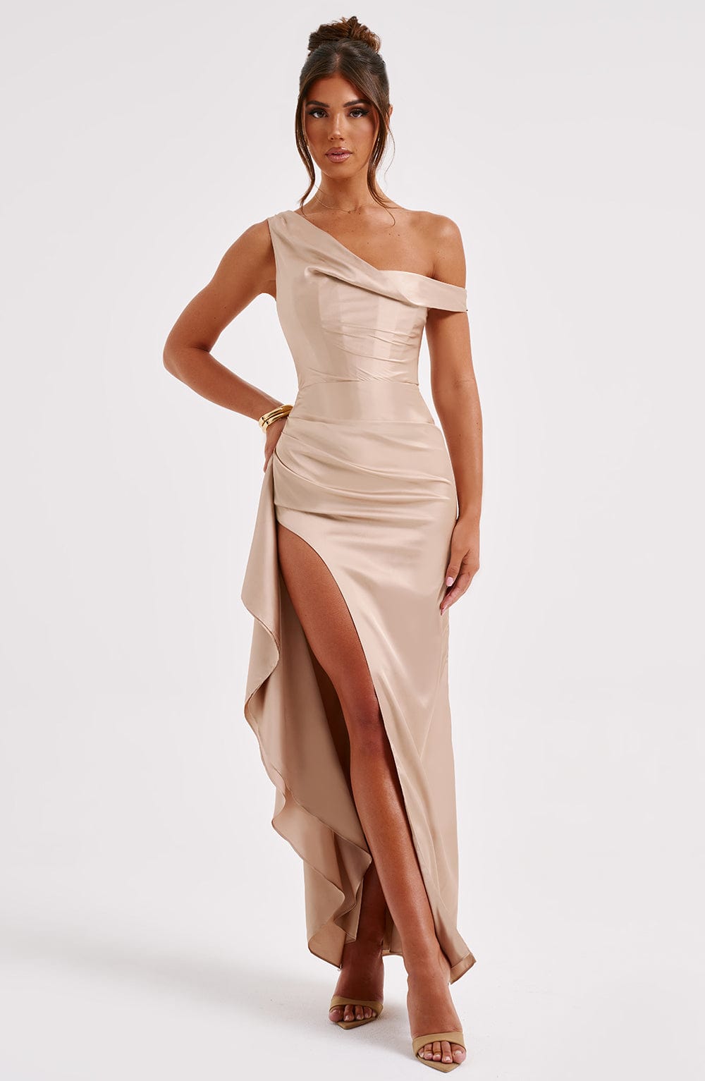 Juliene Maxi Dress Champagne