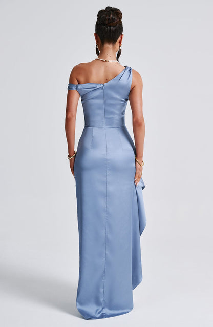 Juliene Maxi Dress Dusty Blue