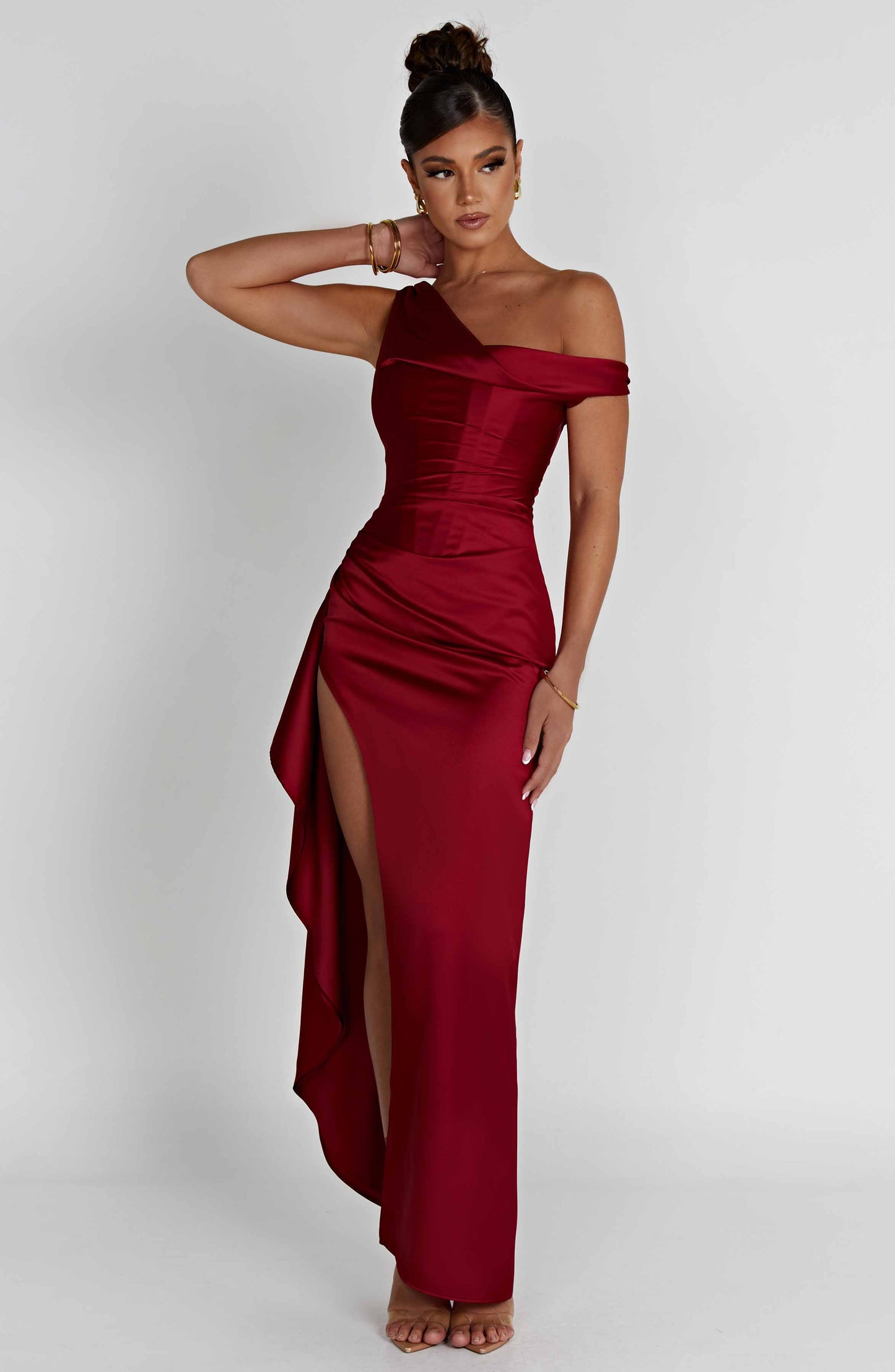 Juliene Maxi Dress Wine
