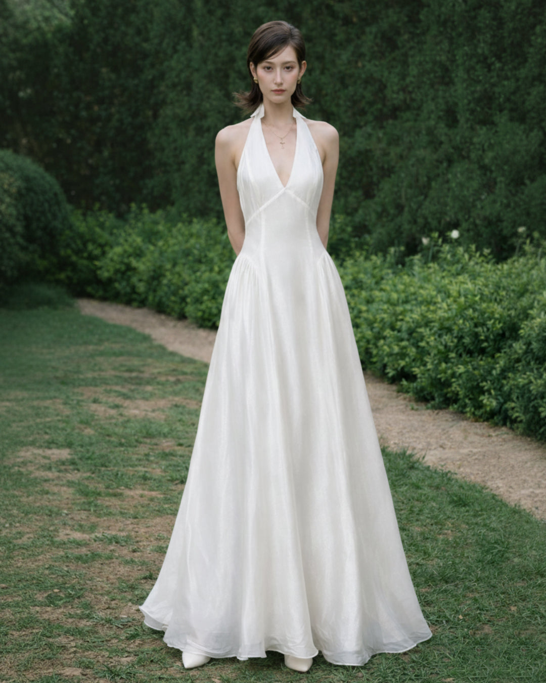 Juliette Midi Dress Ivory