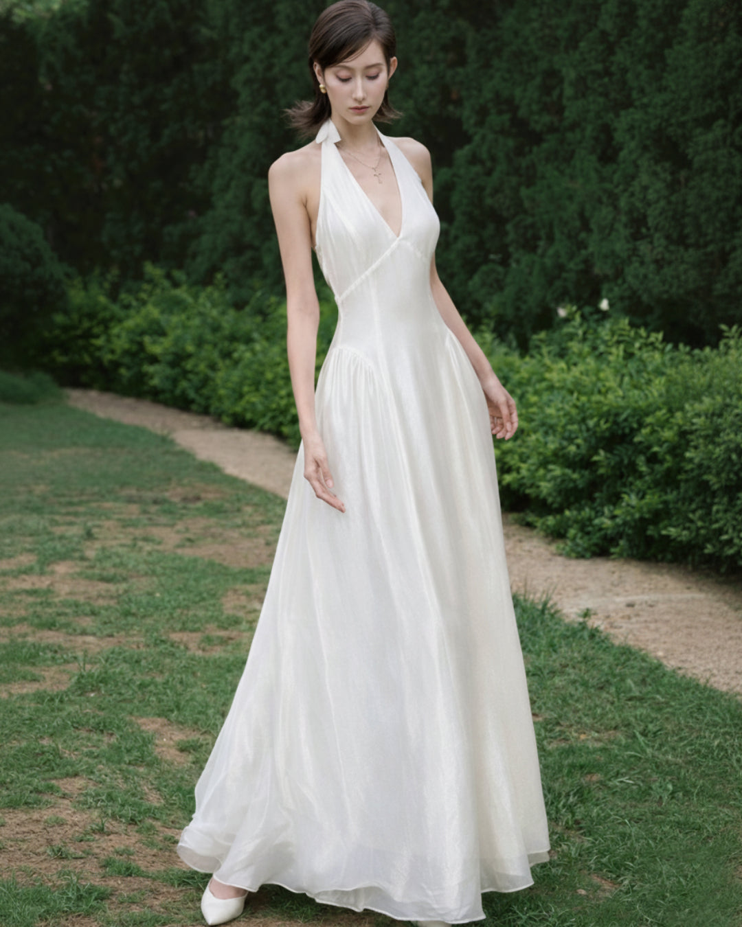 Juliette Midi Dress Ivory