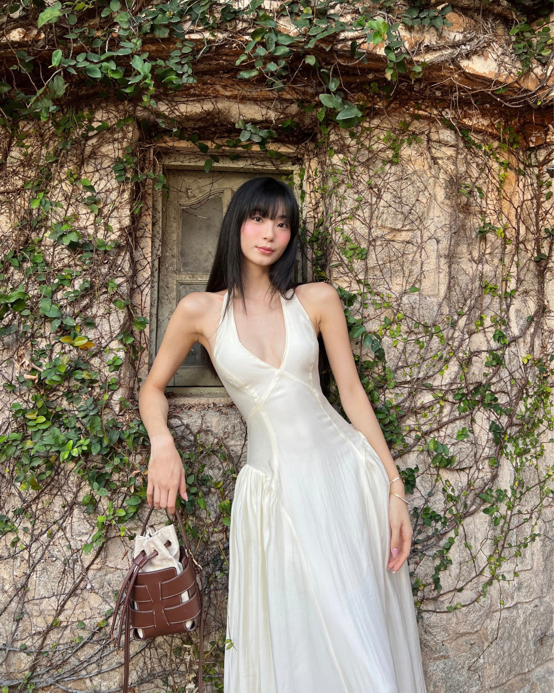 Juliette Midi Dress Ivory