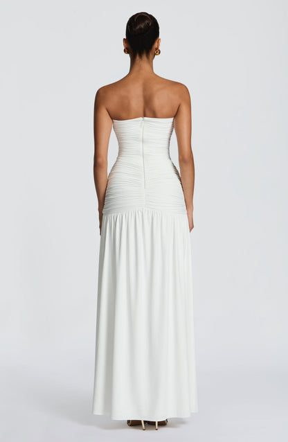 Junia Maxi Dress White