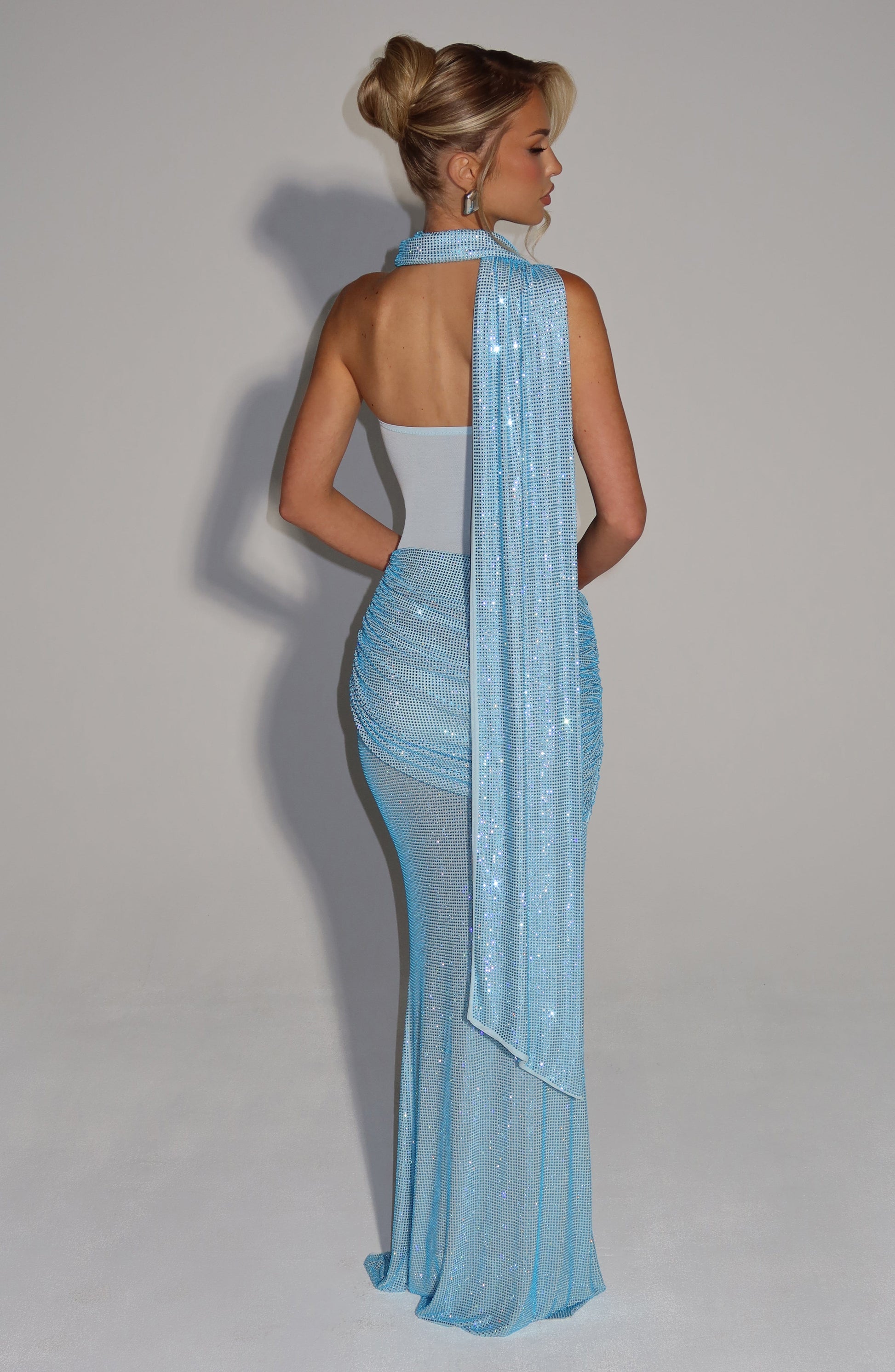 Kailani Maxi Dress Aqua