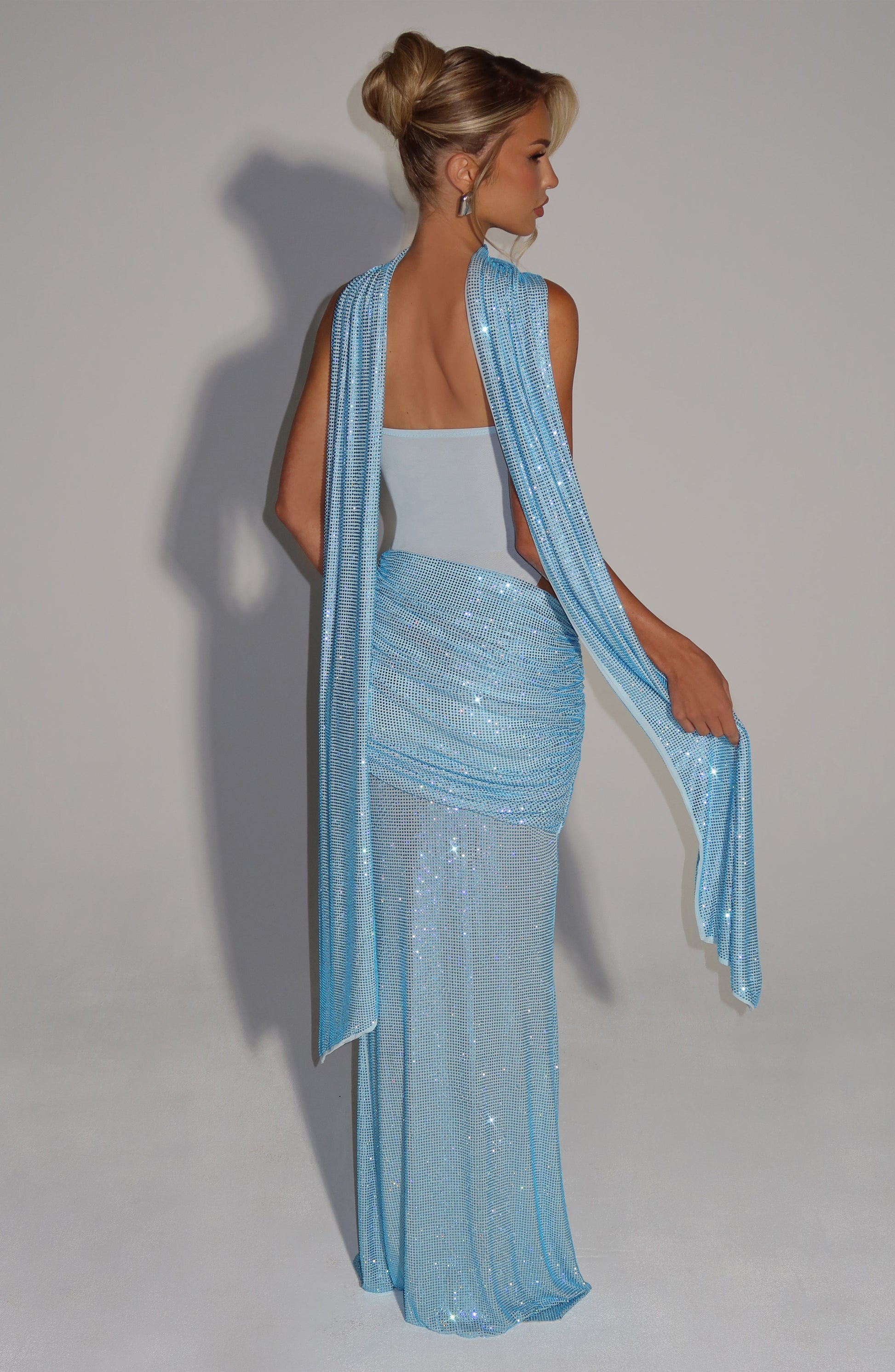 Kailani Maxi Dress Aqua