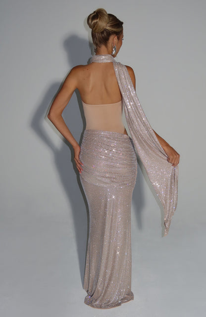 Kailani Maxi Dress Nude