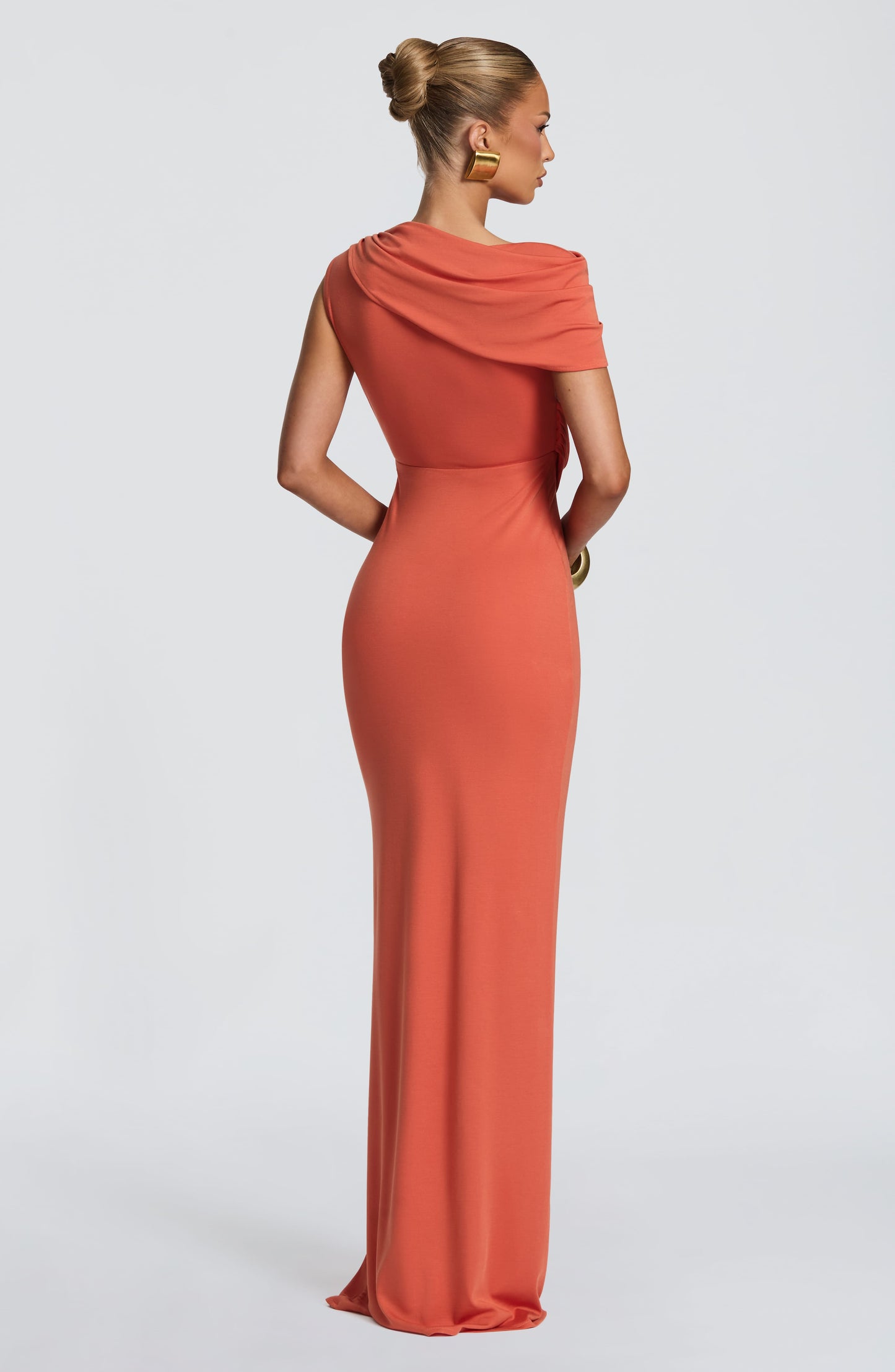 Kalina Maxi Dress Burnt Orange