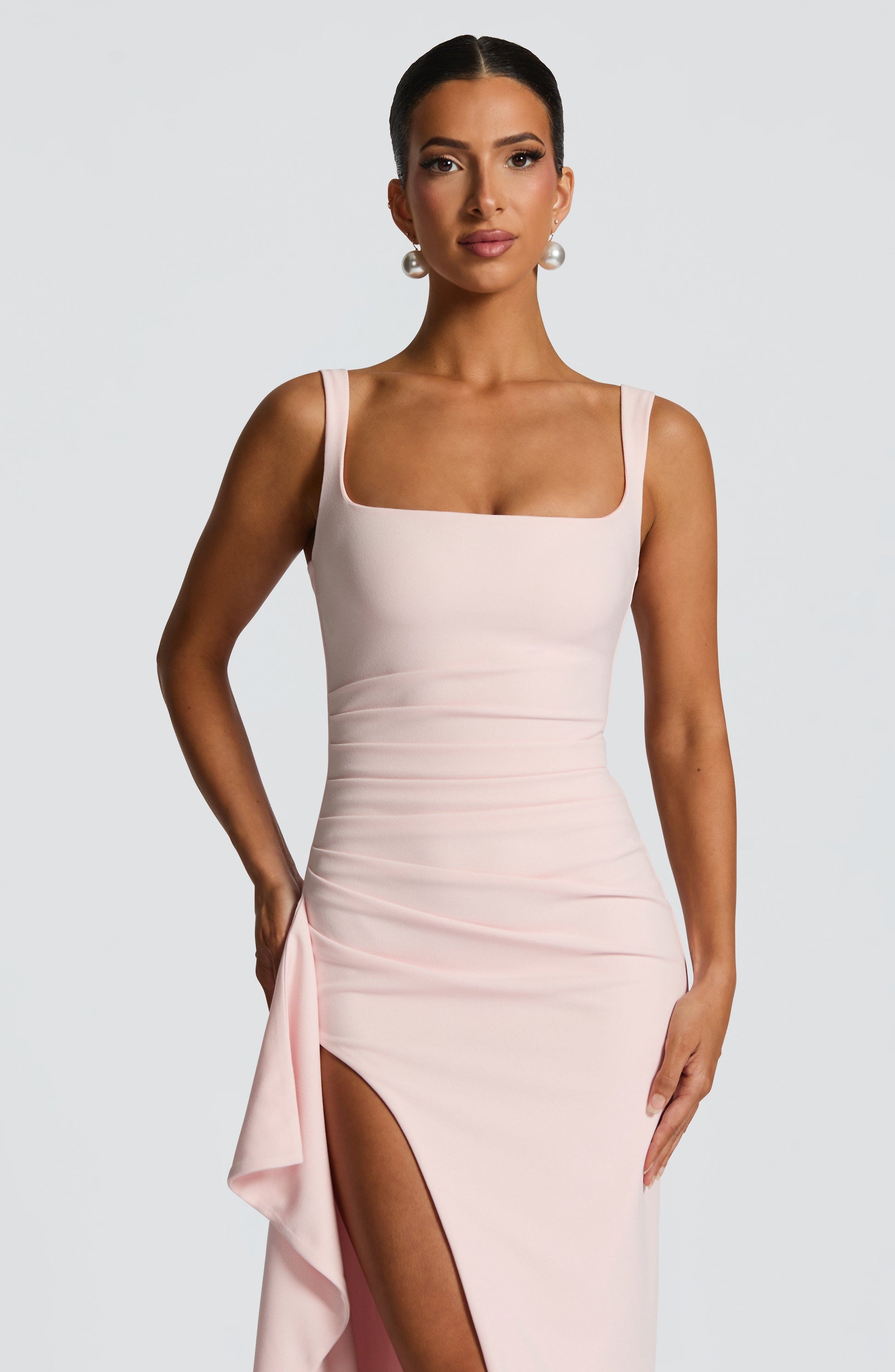 Katana Maxi Dress Blush