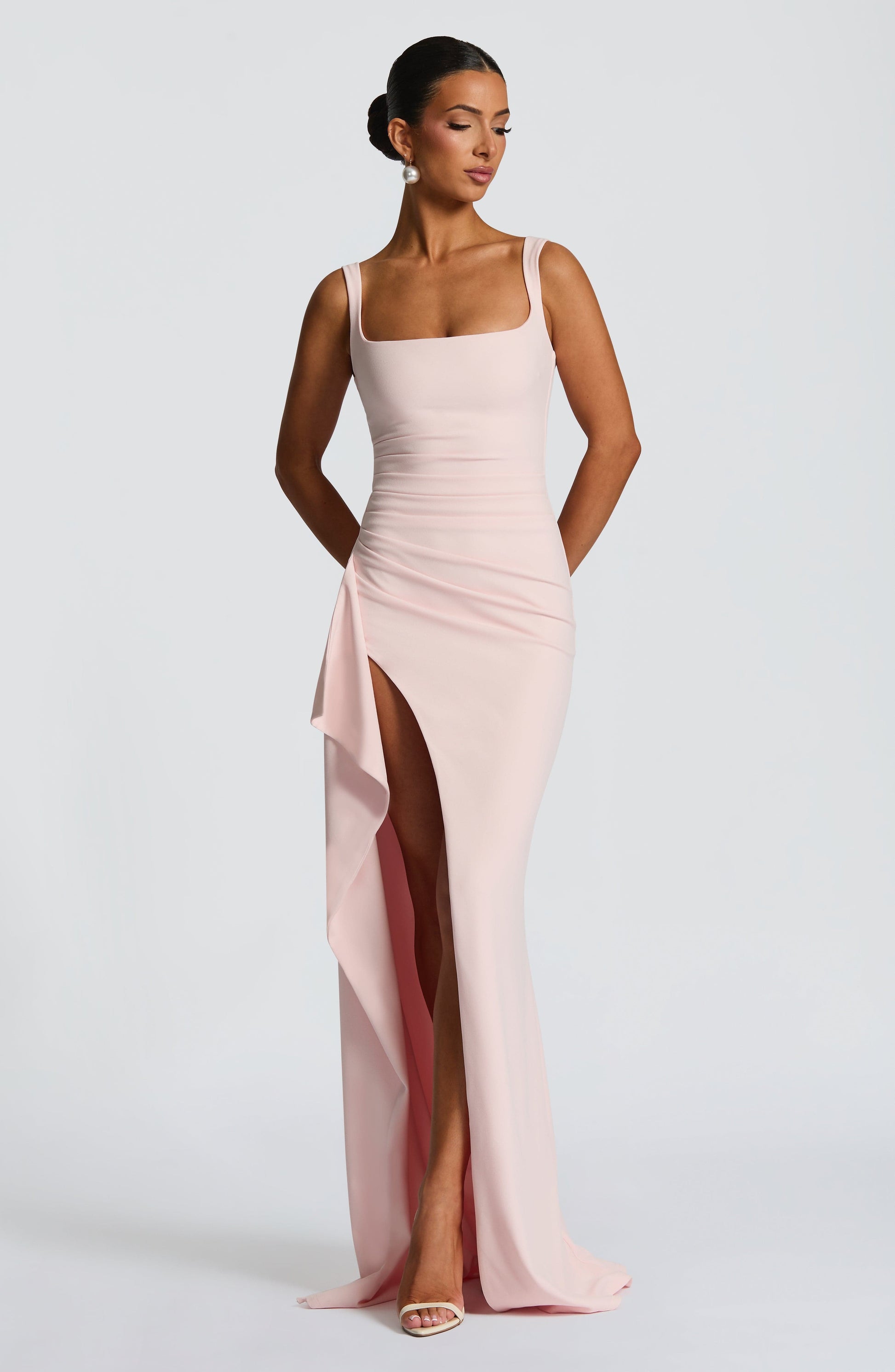 Katana Maxi Dress Blush