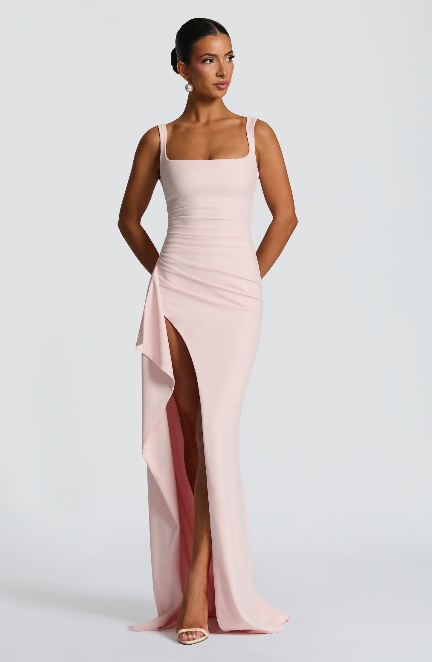 Katana Maxi Dress Blush