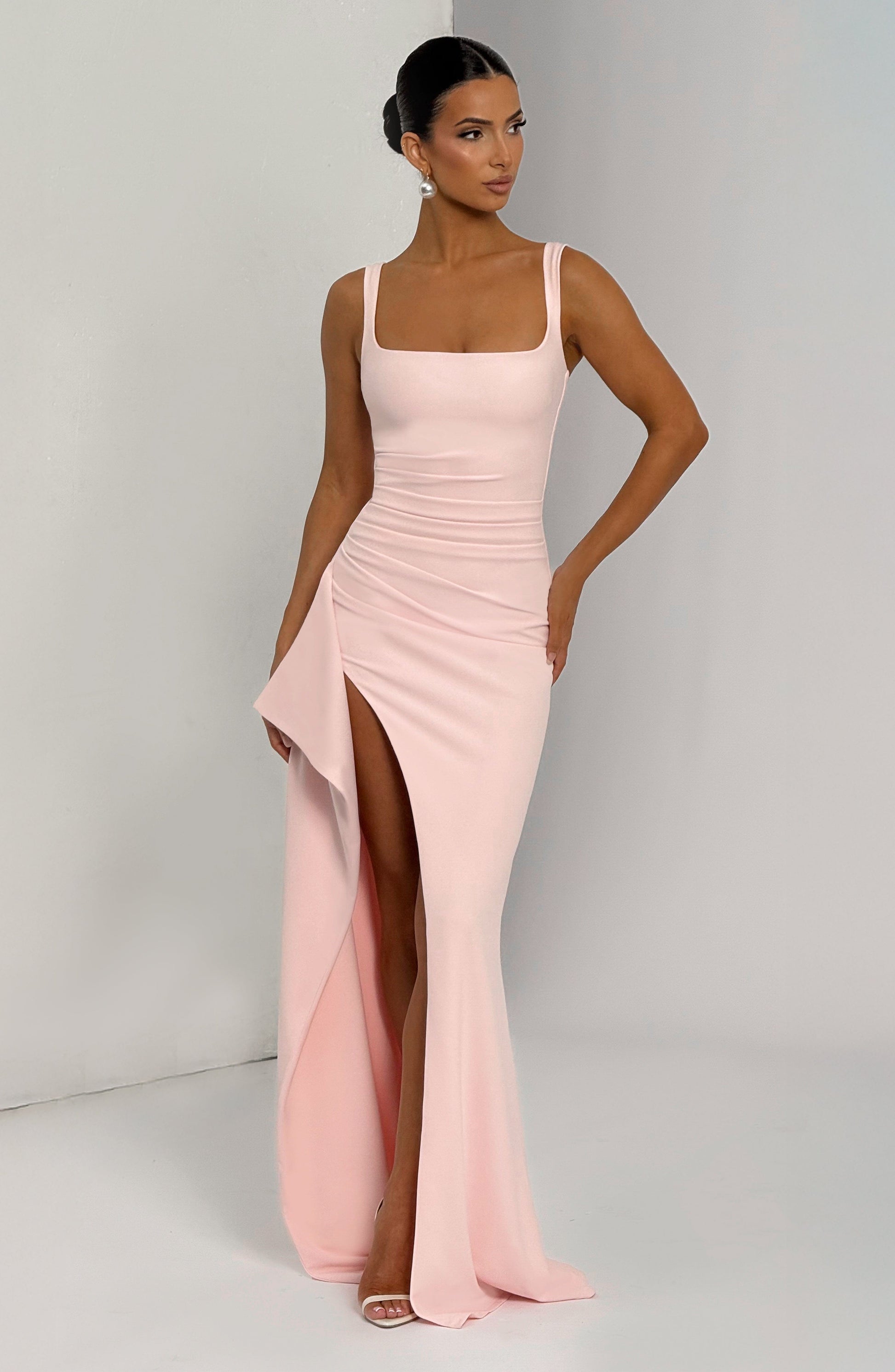 Katana Maxi Dress Blush