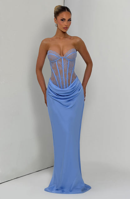 Kathleen Maxi Dress Powder Blue