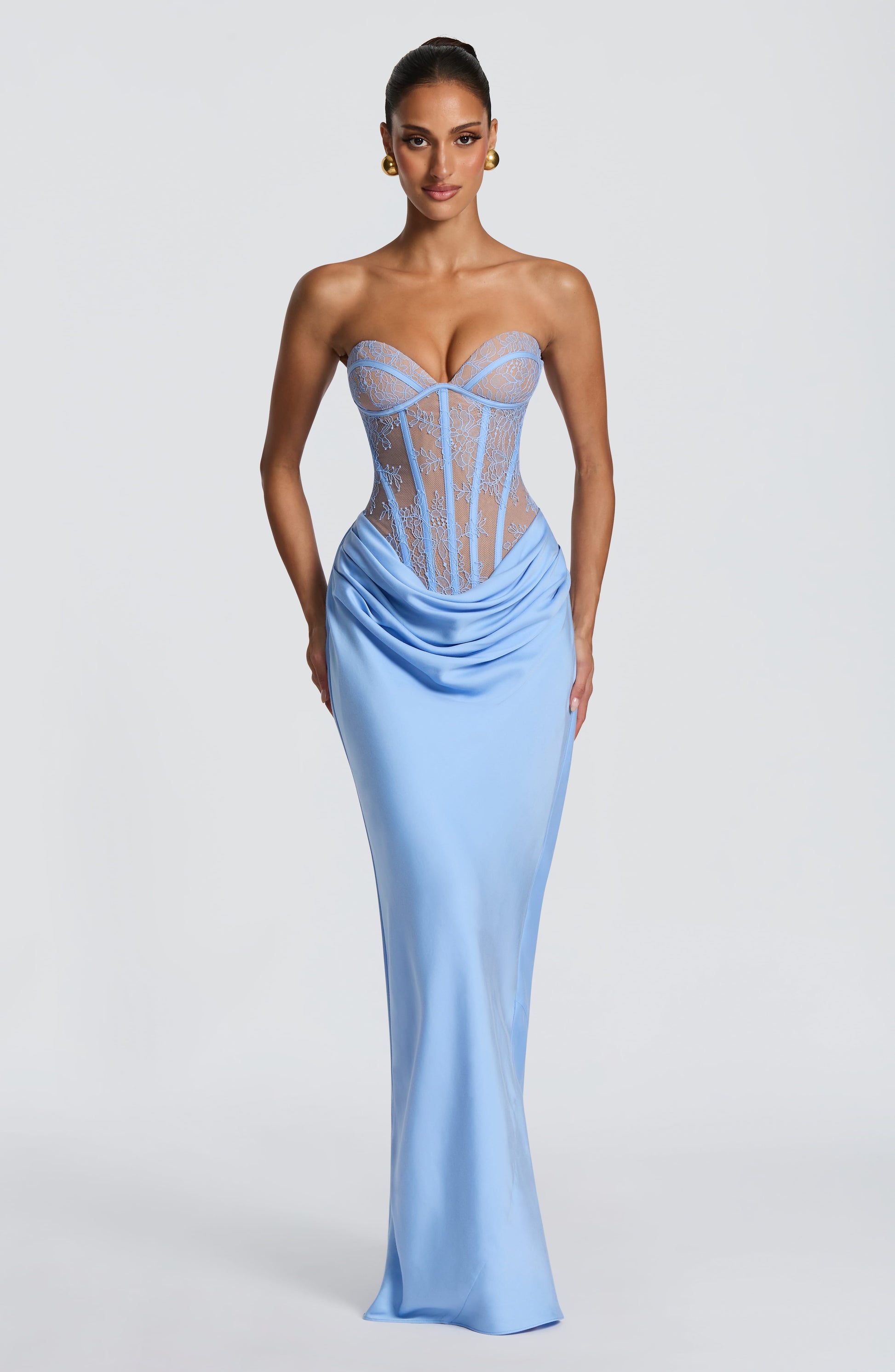Kathleen Maxi Dress Powder Blue