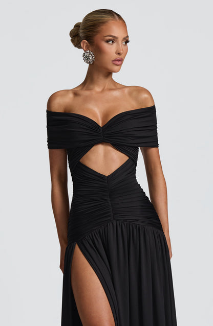 Kathryn Maxi Dress Black