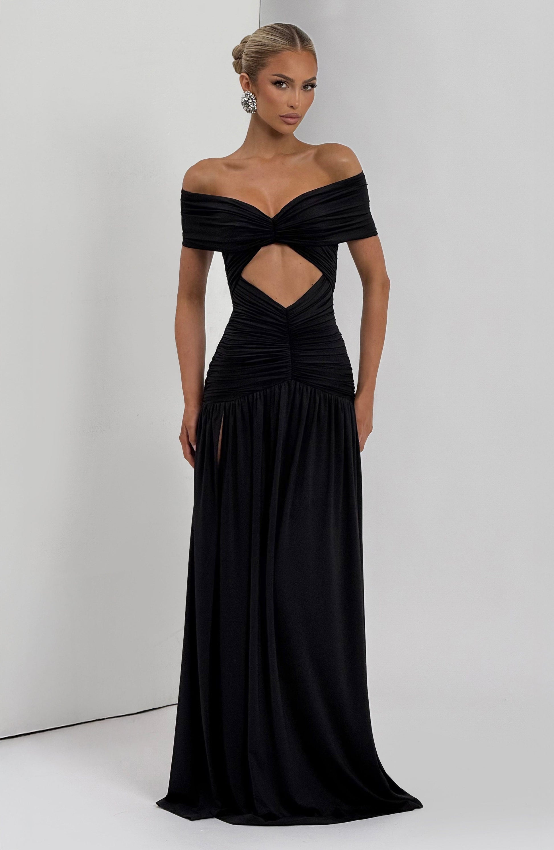 Kathryn Maxi Dress Black