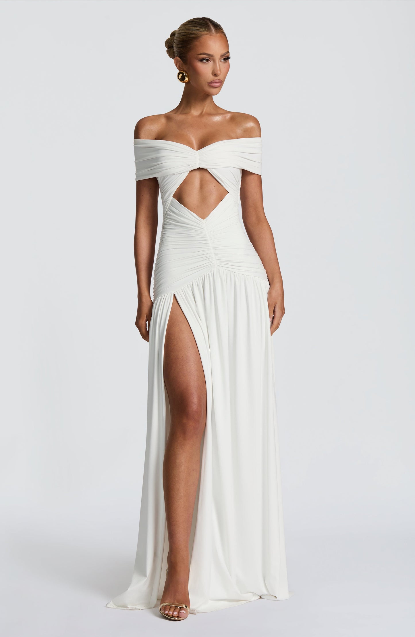 Kathryn Maxi Dress White