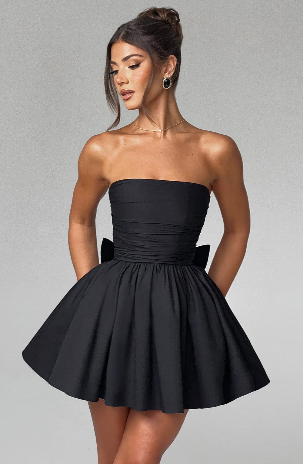 Katrina Mini Dress Black