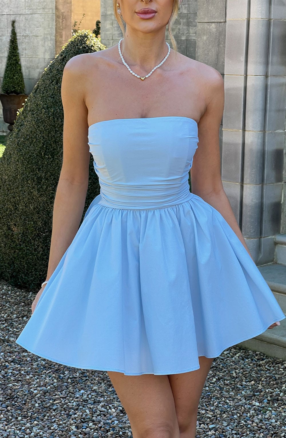 Katrina Mini Dress Blue