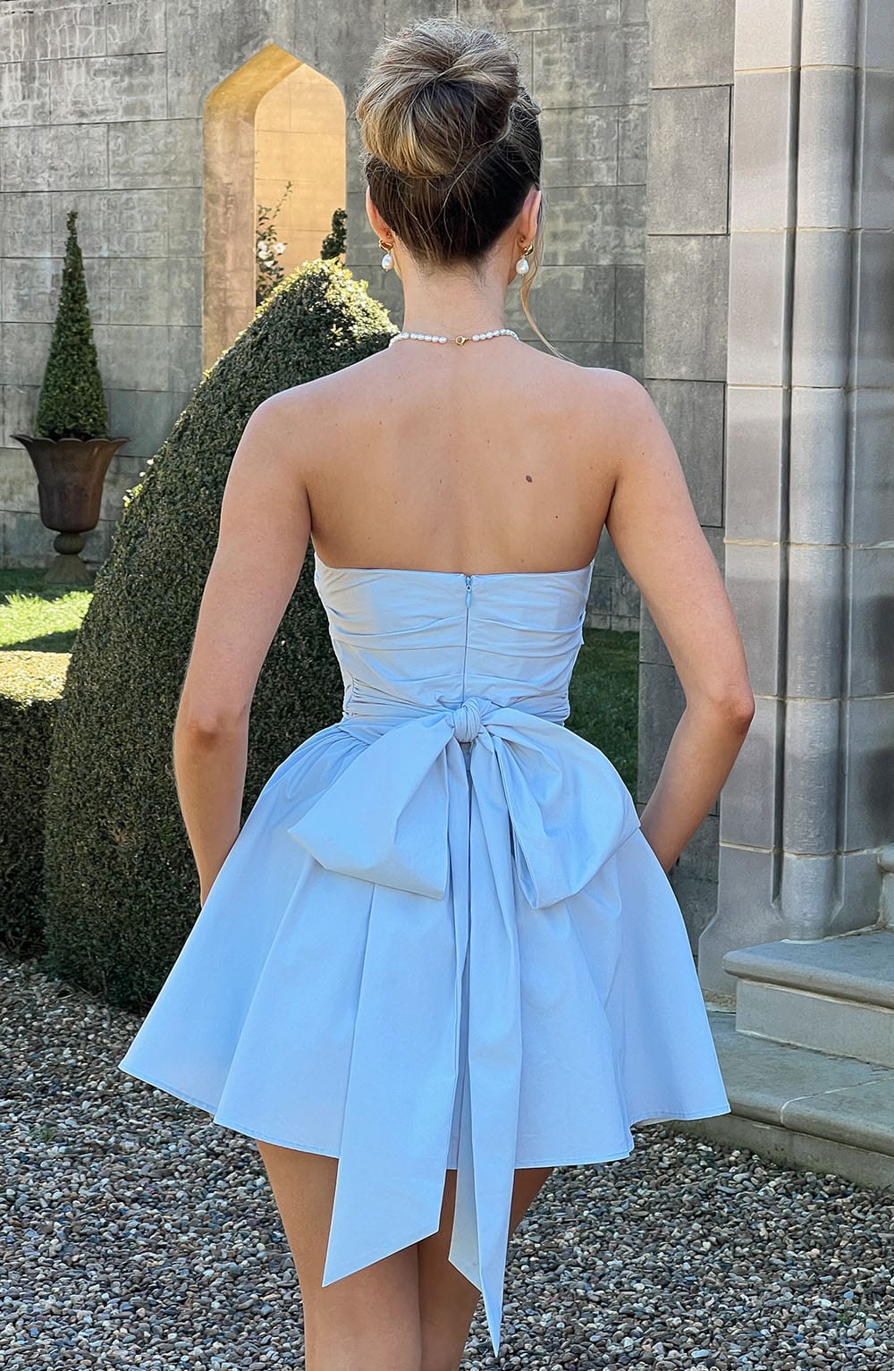 Katrina Mini Dress Blue