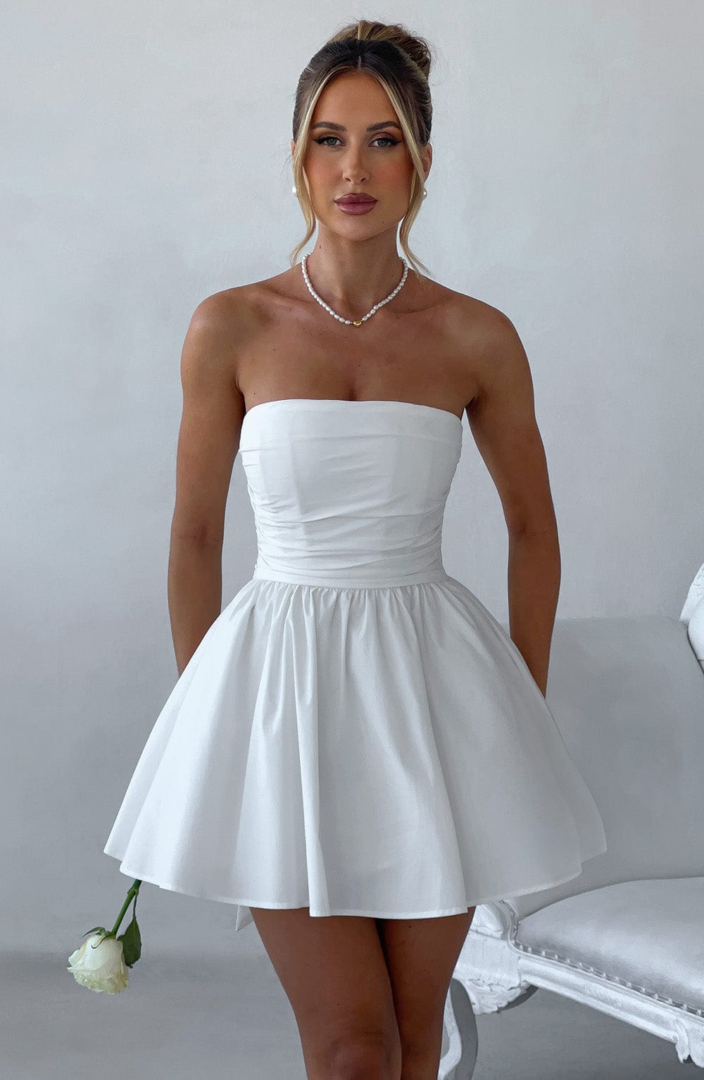 Katrina Mini Dress Ivory