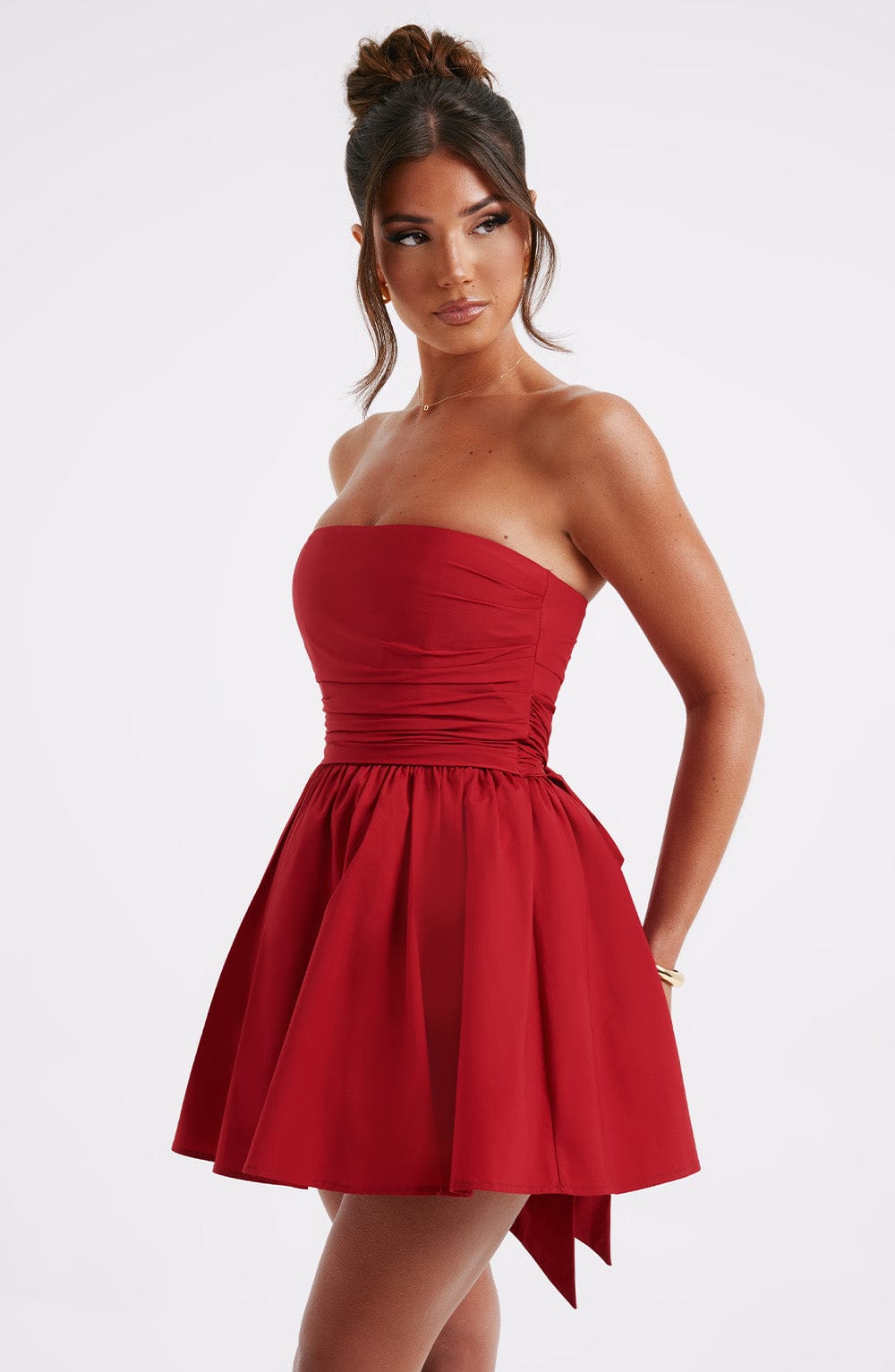 Katrina Mini Dress Red