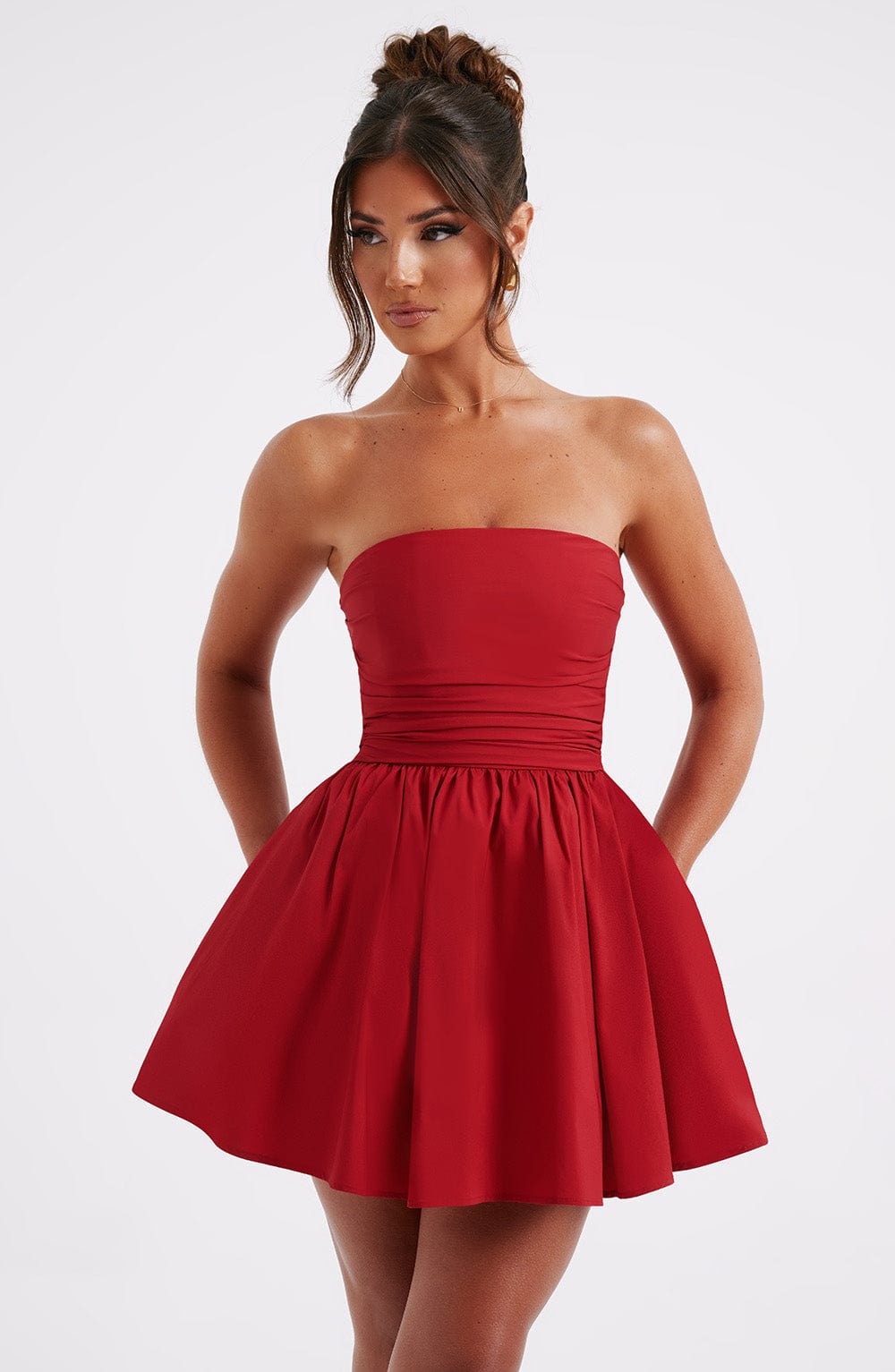 Katrina Mini Dress Red