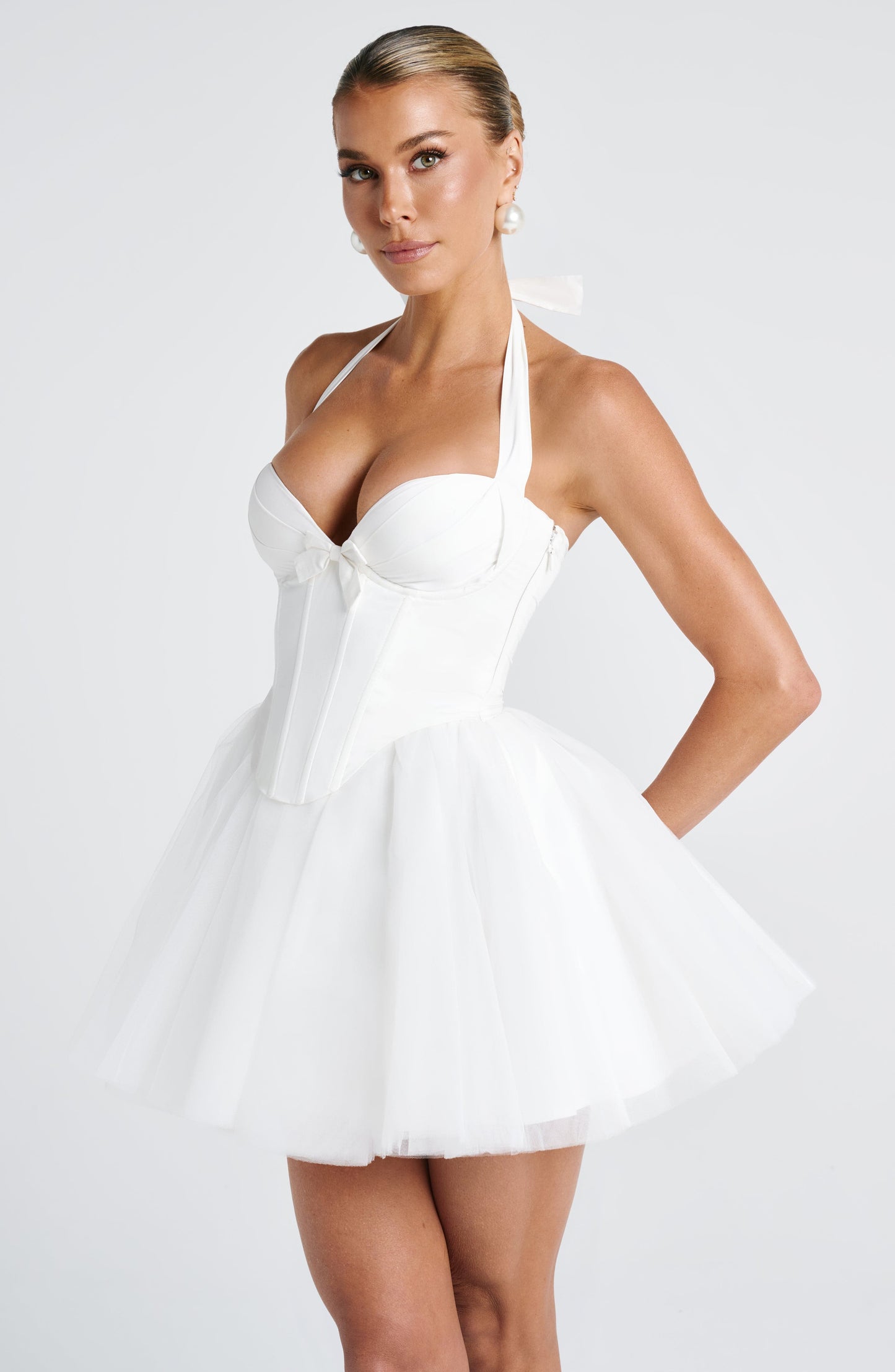 Keely Mini Dress Ivory