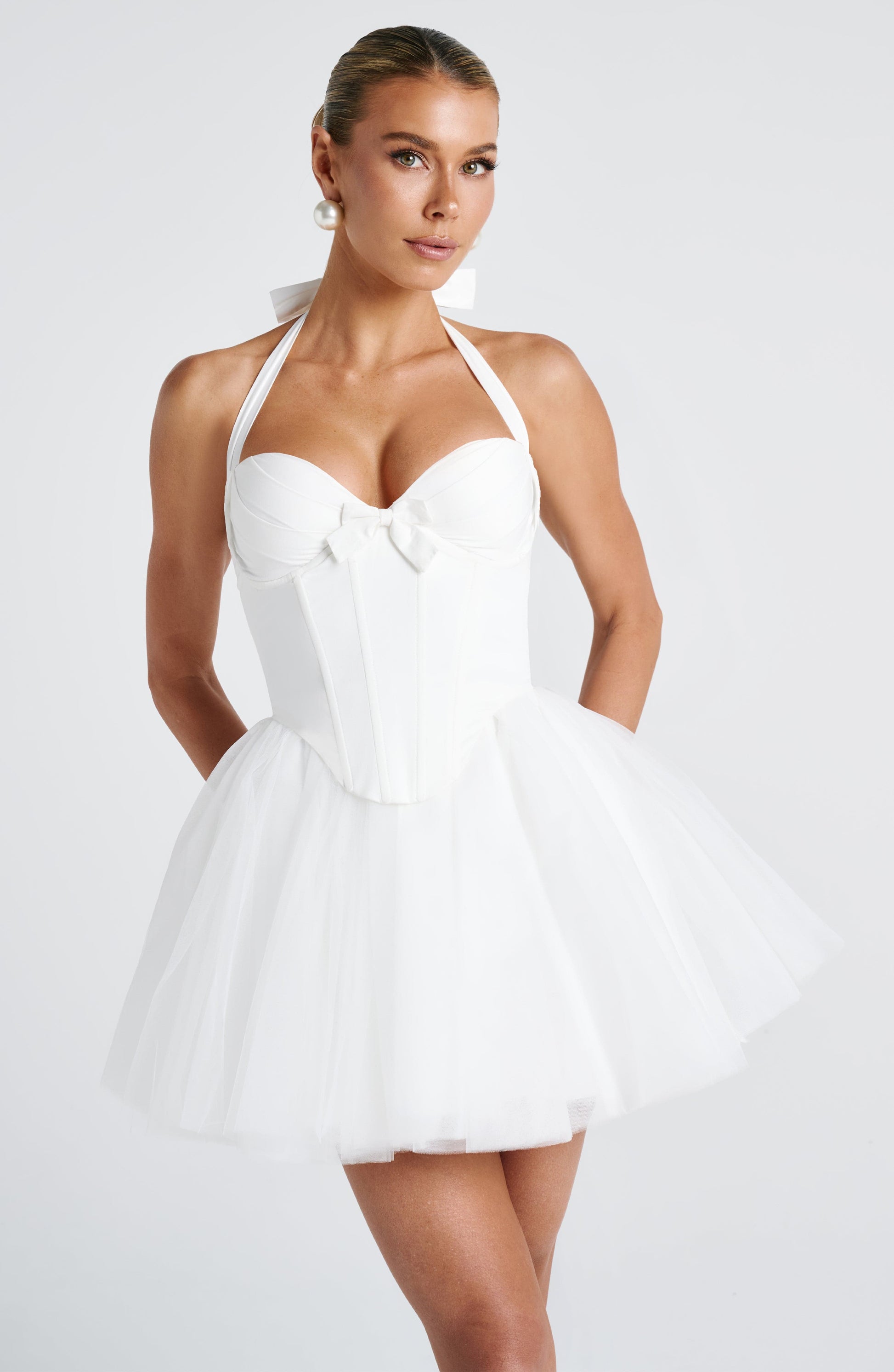 Keely Mini Dress Ivory