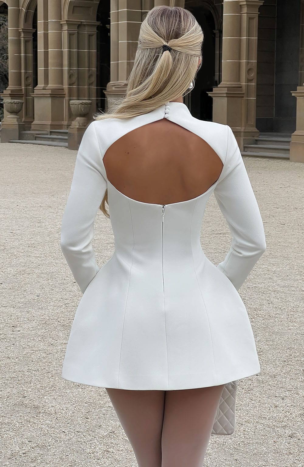 Kelly Mini Dress Ivory