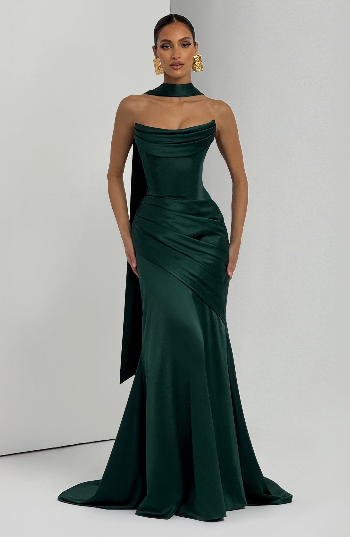 Kensington Maxi Dress Emerald