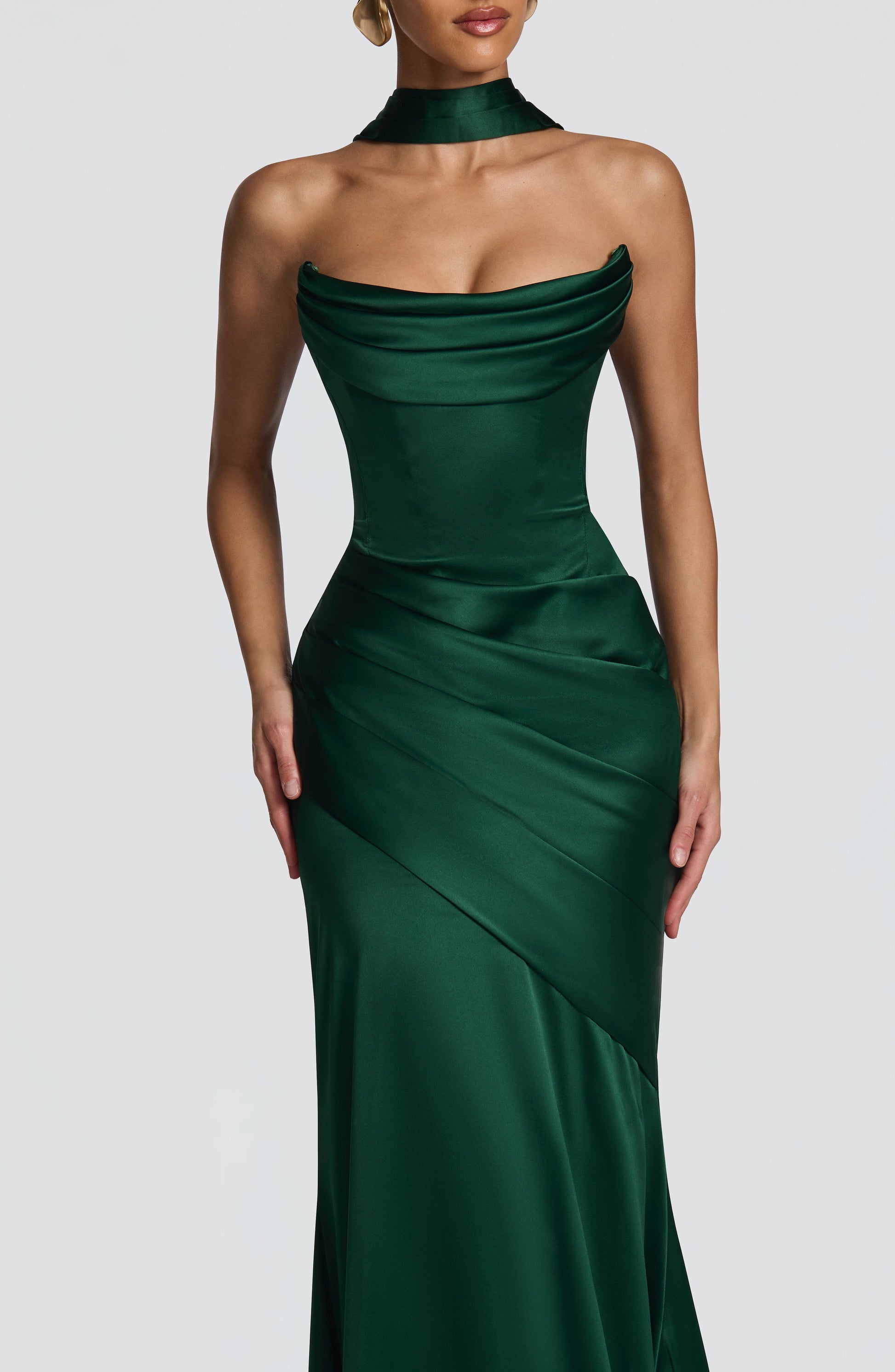 Kensington Maxi Dress Emerald